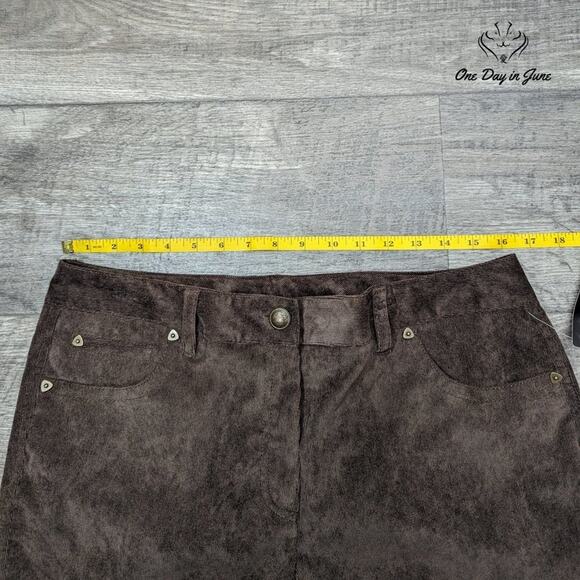 New Directions Straight Leg Corduroy Pants Size 12 - Picture 3 of 6